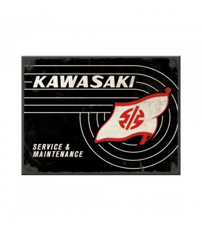 Магнит Nostalgic-Art "Kawasaki Tank Logo" (14382)